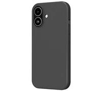 Coque pour iPhone 17 Compatible MagSafe en Silicone MW Noir