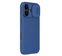 Coque Pour Iphone 17,Etui Housse Iphone 17 Nillkin Camshield Pro Case,Coque De Protection Pour Lentille Slip - Bleu