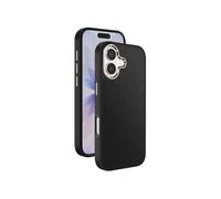 Coque pour iPhone 17 Finition Mat avec Contour Caméra Métallisé Noir