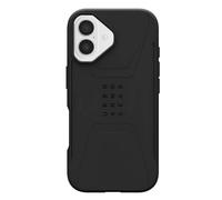 Coque pour iPhone 17 MagSafe Antichocs Motif Hexagonal Série Civilian Noir
