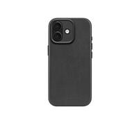 Coque pour iPhone 17 MagSafe en Cuir Antichocs Noir