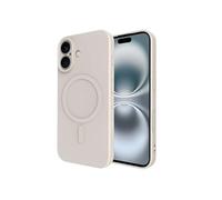 Coque pour iPhone 17 MagSafe en TPU Souple Série KickCase JUST IN CASE Beige