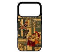 Coque Pour Iphone 17 Pro Bois Silicone J'peux Pas J'dois Garder Ma Poule Etui 256 Go Noir Je Comique Animal Humour Jpeux Drole Coq