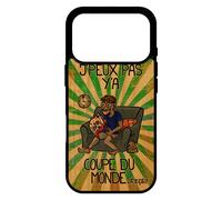 Coque Pour Iphone 17 Pro Bois Silicone J'peux Pas Y'a Coupe Du Monde Rugby Basketball Mobile Cover Je Football Supporter Case Vrai