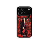 Coque Pour iPhone 17 Pro Demon Slayer Kimetsu no Yaiba Itachi Uchiha front rouge Maniacase