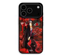 Coque Pour iPhone 17 Pro Demon Slayer Kimetsu no Yaiba Itachi Uchiha front rouge Maniacase