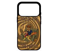 Coque Pour Iphone 17 Pro En Bois Silicone J'peux Pas J'ai Match Coupe Du Monde Housse Handball Drole Foot Football Made In France