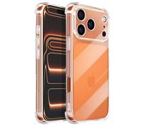 Coque pour iPhone 17 Pro en Silicone avec Coins Renforcés Antichocs Mayaxess Transparent