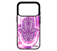 Coque Pour Iphone 17 Pro En Silicone Main De Fatma Design Fille Berbere Smartphone Case Talisman Cadeau Aid Al-Kab¿R Rose Fatima