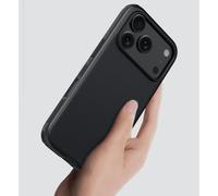 Coque Pour iPhone 17 Pro,Etui Housse iPhone 17 Pro Nillkin Frosted Shield Pro Magnétic case,support wireless charging - Noir
