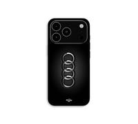 Coque Pour iPhone 17 Pro Logo de voiture Audi front noir Maniacase