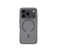 Coque pour iPhone 17 Pro Magnétique Modèle Super Frosted Pro Antichoc Noir transparent