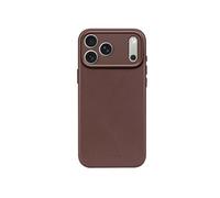 Decoded Coque pour iPhone 17 Pro Cuir ECCO Premium MagSafe Protection Caméra Brun