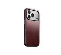 Coque pour iPhone 17 Pro MagSafe en Cuir Horween Antichocs Bordeaux