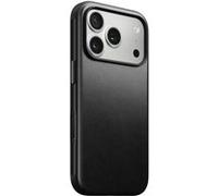 Coque pour iPhone 17 Pro MagSafe en Cuir Horween Antichocs Nomad Noir Noir