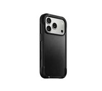 Nomad Goods Coque iPhone 17 Pro MagSafe Cuir Horween Rigide Antichocs Noir