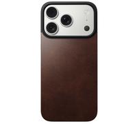 Coque pour iPhone 17 Pro MagSafe en Cuir Horween Ultra-Mince Marron