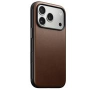 Coque pour iPhone 17 Pro MagSafe en Cuir Premium Antichocs Marron