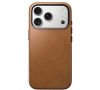 Coque pour iPhone 17 Pro MagSafe en Cuir Traditional Antichocs Nomad Marron clair Marron clair