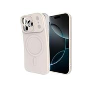 Coque pour iPhone 17 Pro MagSafe en TPU Souple Série KickCase JUST IN CASE Beige