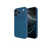 Coque pour iPhone 17 Pro MagSafe en TPU Souple Série KickCase Bleu
