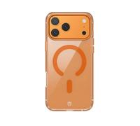 Force Case Coque renforcée MagSafe iPhone 17 Pro METAL 2m contour métal orange Garantie à vie