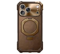 Coque MagSafe pour iPhone 17 Pro Max avec Béquille Antichoc 4.5m Bouton Photo Supcase Marron