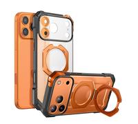 Supcase Coque iPhone 17 Pro Max UB Grip – MagSafe, béquille antichoc 4,5 m, bouton photo — Orange