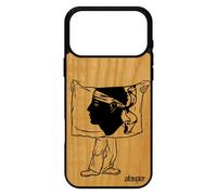Coque Pour Iphone 17 Pro Max Bois Silicone Drapeau Corse Football 4g Telephone Basket Antichoc Case Corsica Foot De