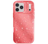 Avizar Coque pour iPhone 17 Pro Max Conception Bi-Matière et Finition Pailletée