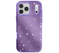 Avizar Coque pour iPhone 17 Pro Max Conception Bi-Matière et Finition Pailletée