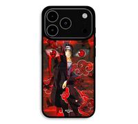 Coque Pour iPhone 17 Pro Max Demon Slayer Kimetsu no Yaiba Itachi Uchiha front rouge Maniacase