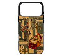 Coque Pour Iphone 17 Pro Max En Bois Silicone J'peux Pas J'dois Garder Ma Poule Cartoon Telephone Bumper Jpeux Humour Je Drole