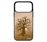 Coque Pour Iphone 17 Pro Max En Silicone Peinture Arbre Ecolo Antichoc Foret Motif Naturel Artistique Ecologie Zen Made In France