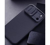 Coque Pour Iphone 17 Pro Max,Etui Housse Iphone 17 Pro Max Nillkin Camshield Pro Case,Coque De Protection Pour Lentille Slip - Noir