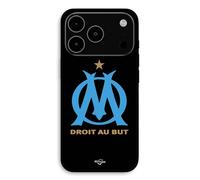 Coque Pour Iphone 17 Pro Max Logo Om Olympique De Marseille Noire Fond Maniacase