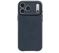 DECODED Coque pour iPhone 17 Pro Max Cuir ECCO Premium MagSafe Protection Caméra Anti-rayures Bleu