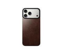 Coque en cuir magnétique Nomad pour iPhone 17 Pro Max - Marron Rustique Horween - NM014384858