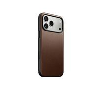Coque pour iPhone 17 Pro Max MagSafe en Cuir Premium Antichocs Marron