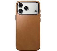 Coque pour iPhone 17 Pro Max MagSafe en Cuir Traditional Antichocs Nomad Marron clair Marron clair