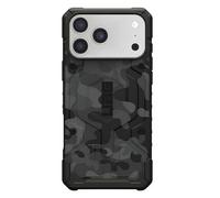 Coque pour iPhone 17 Pro Max MagSafe Hybride Renforcée Antichocs Motif Camo UAG Gris