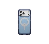 Coque pour iPhone 17 Pro Max MagSafe Hybride Renforcée Série Trooper Bleu
