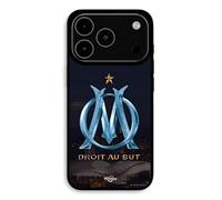 Coque Pour iPhone 17 Pro Max OM logo bleu et dorée stade Maniacase