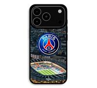 Coque Pour iPhone 17 Pro Max PSG logo stade nuit tour eiffel Maniacase