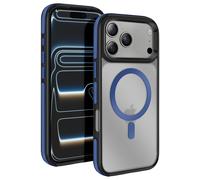 Coque pour iPhone 17 Pro Max Série NEO Compatible avec Coins Renforcés, Bleu