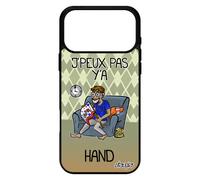 Coque Pour Iphone 17 Pro Max Silicone J'peux Pas Y'a Handball Supporter Texte Telephone Je Vert Personnalisé Bd Hand Motif Drole De