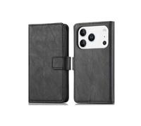 imoshion Étui de télephone portefeuille de luxe pour Apple iPhone 17 Pro Max - Noir