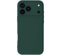 Coque pour iPhone 17 Pro Max Soft-Touch en Silicone Série Fast Cover Vert