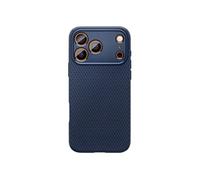 Coque pour iPhone 17 Pro Modèle Liquide Air Souple Antidérapant SGP Bleu marine