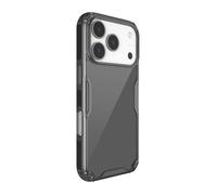 Coque pour iPhone 17 Pro Protection Dos Rigide et Contours Flexibles Nillkin Noir transparent